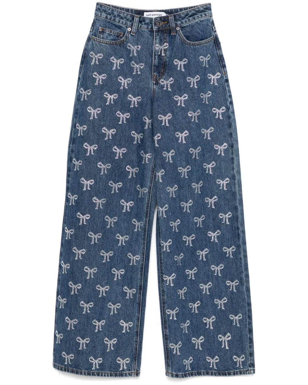 Self-Portrait Blue Jeans