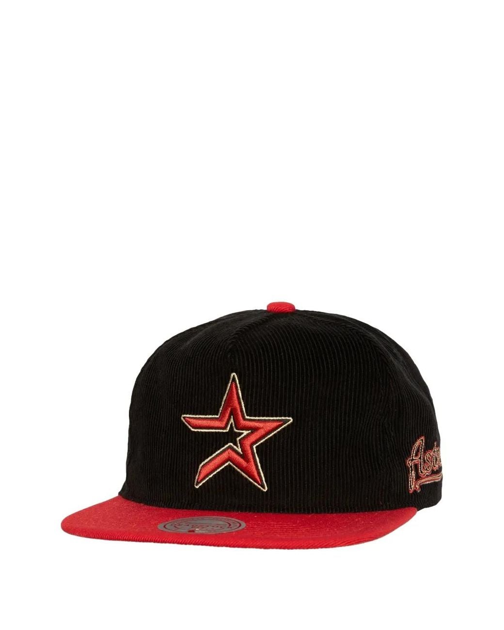 Mitchell & Ness X Mbl Houston Astros Cord Embroidered Cap for men