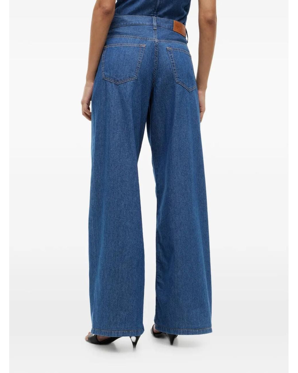 Tommy Hilfiger Blue 70S Wide-Leg Jeans