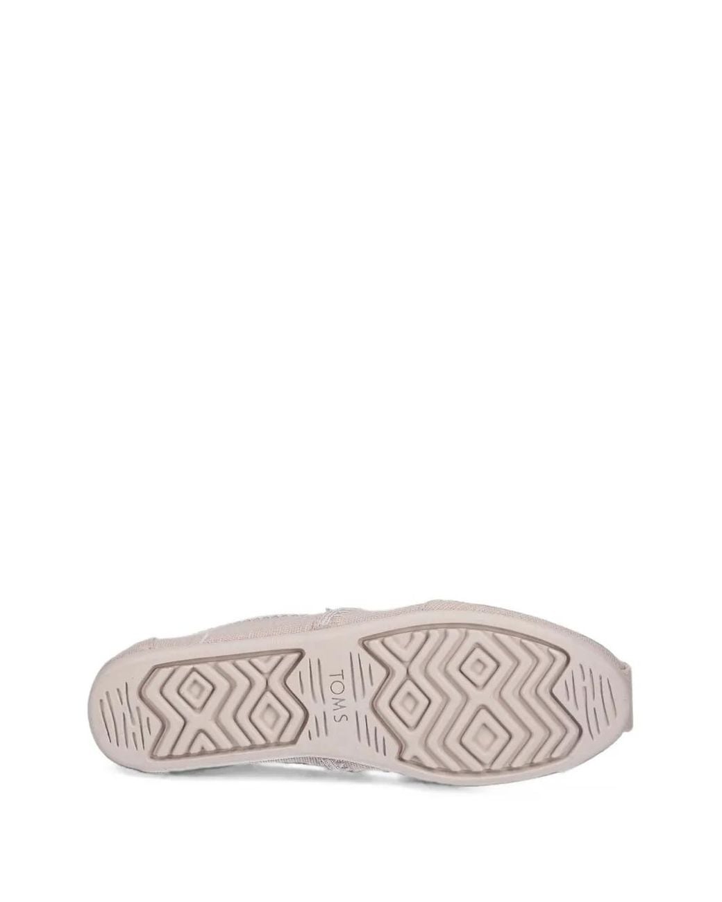 TOMS Pink Slip-On Canvas Espadrilles