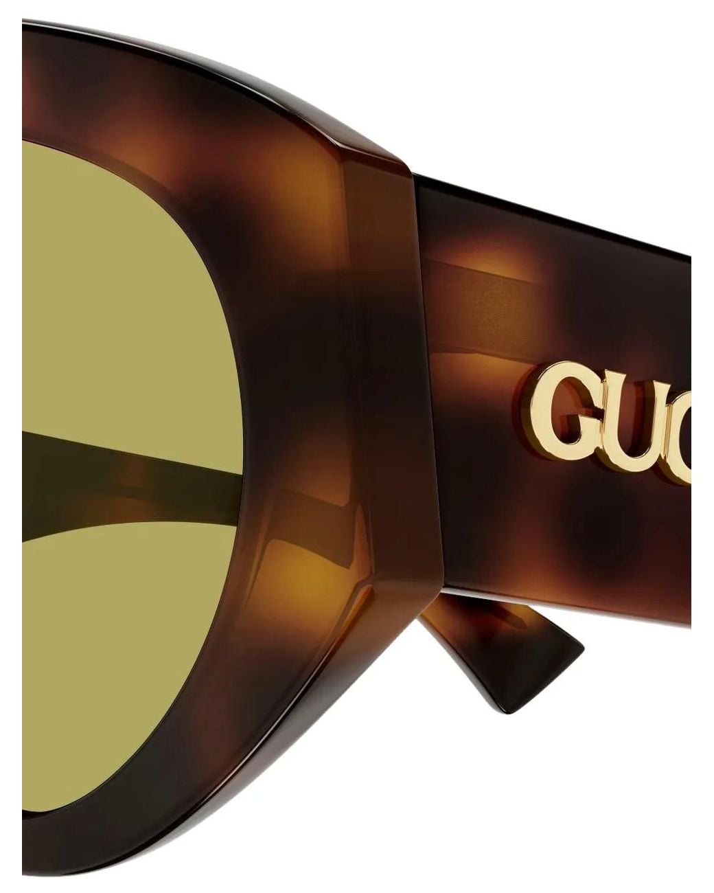 Gucci Green Pilot Sunglasses for men