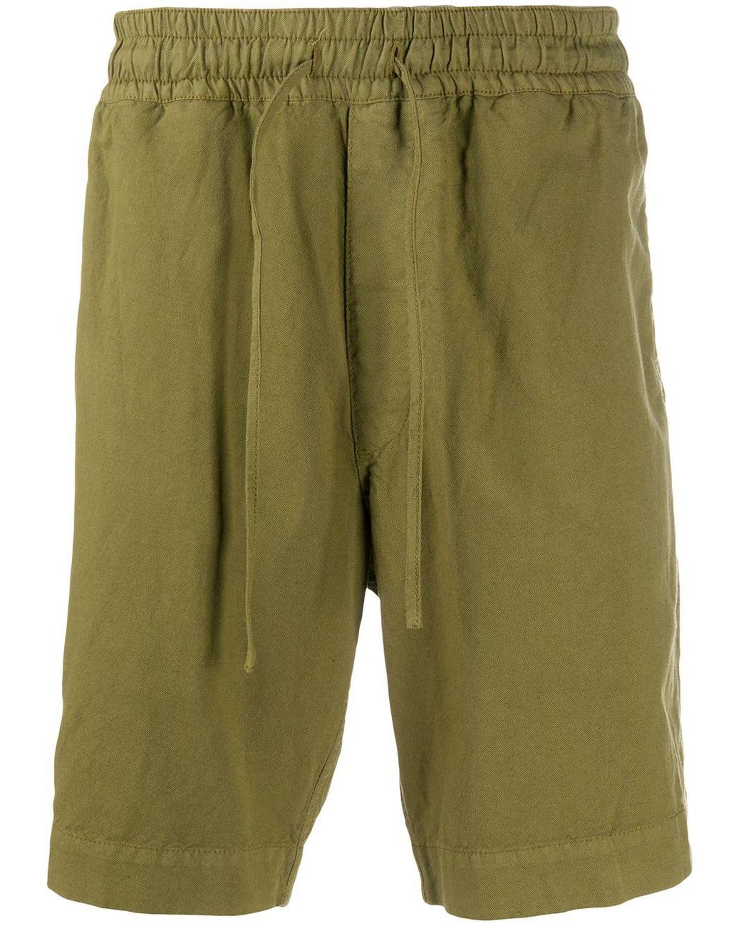 YMC Cotton Drawstring Shorts in Green for Men - Lyst
