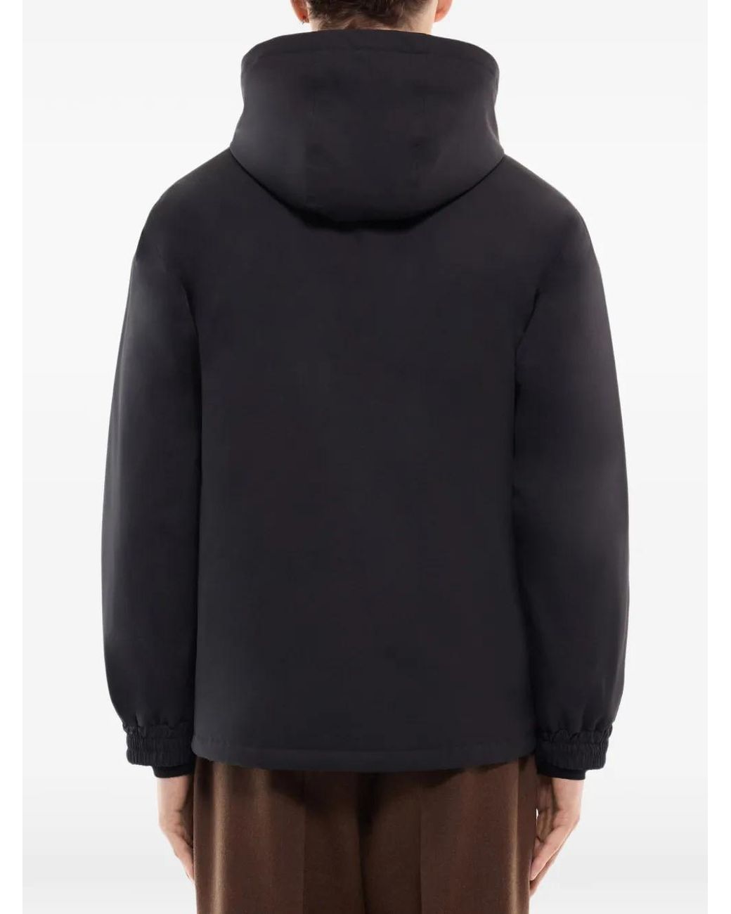 Fursac Blue Hooded Zip-Up Parka for men