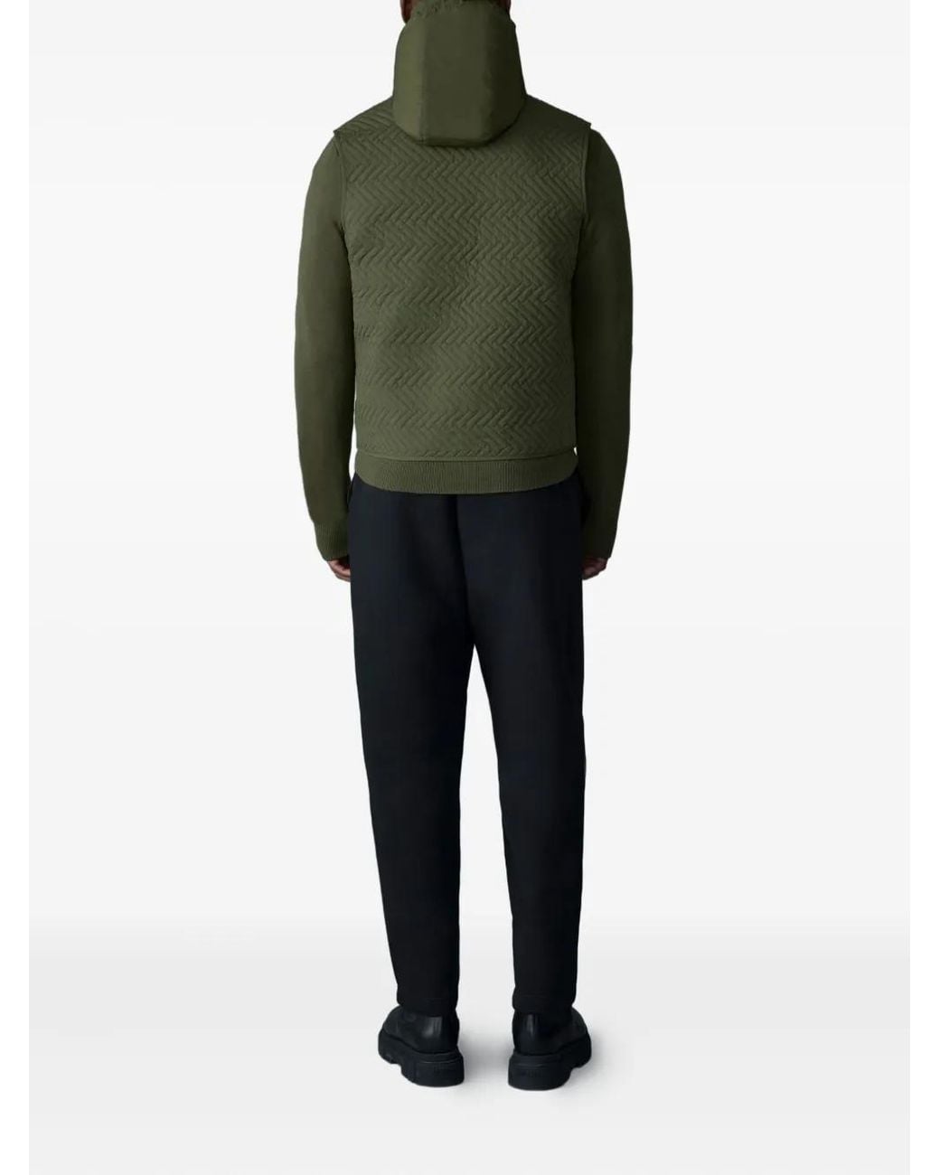 Chaqueta Barrett Con Capucha Mackage de hombre de color Green
