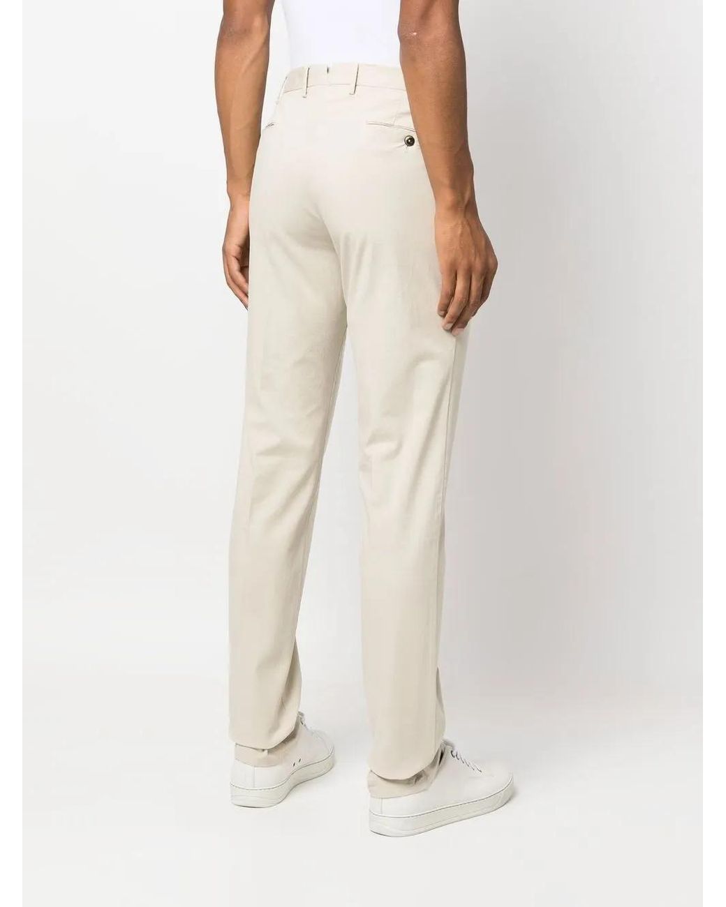 PT Torino Natural Straight-Leg Chino Trousers for men