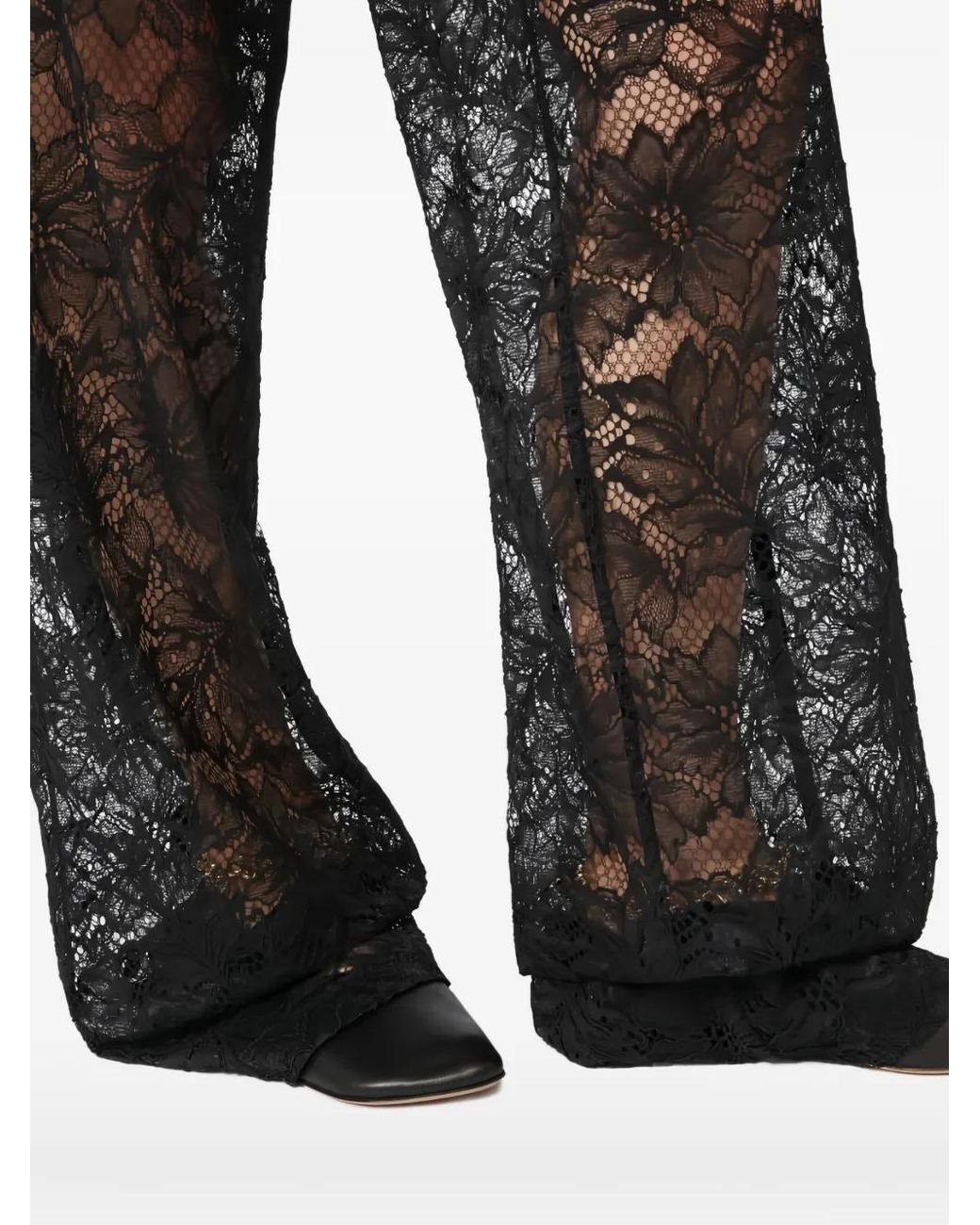 Sportmax Black Lace Trousers