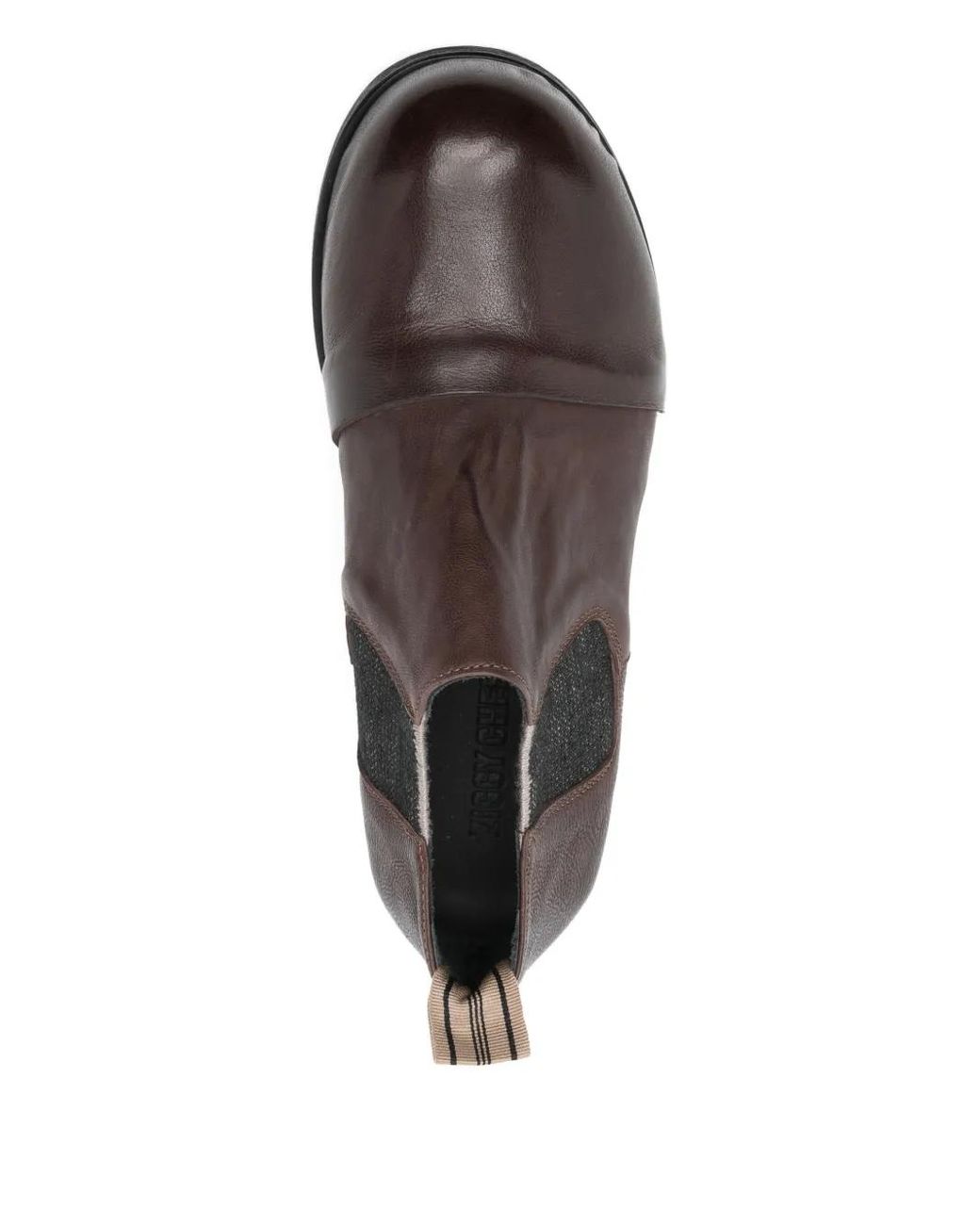 Ziggy Chen Brown Stiefel Mit Lasche