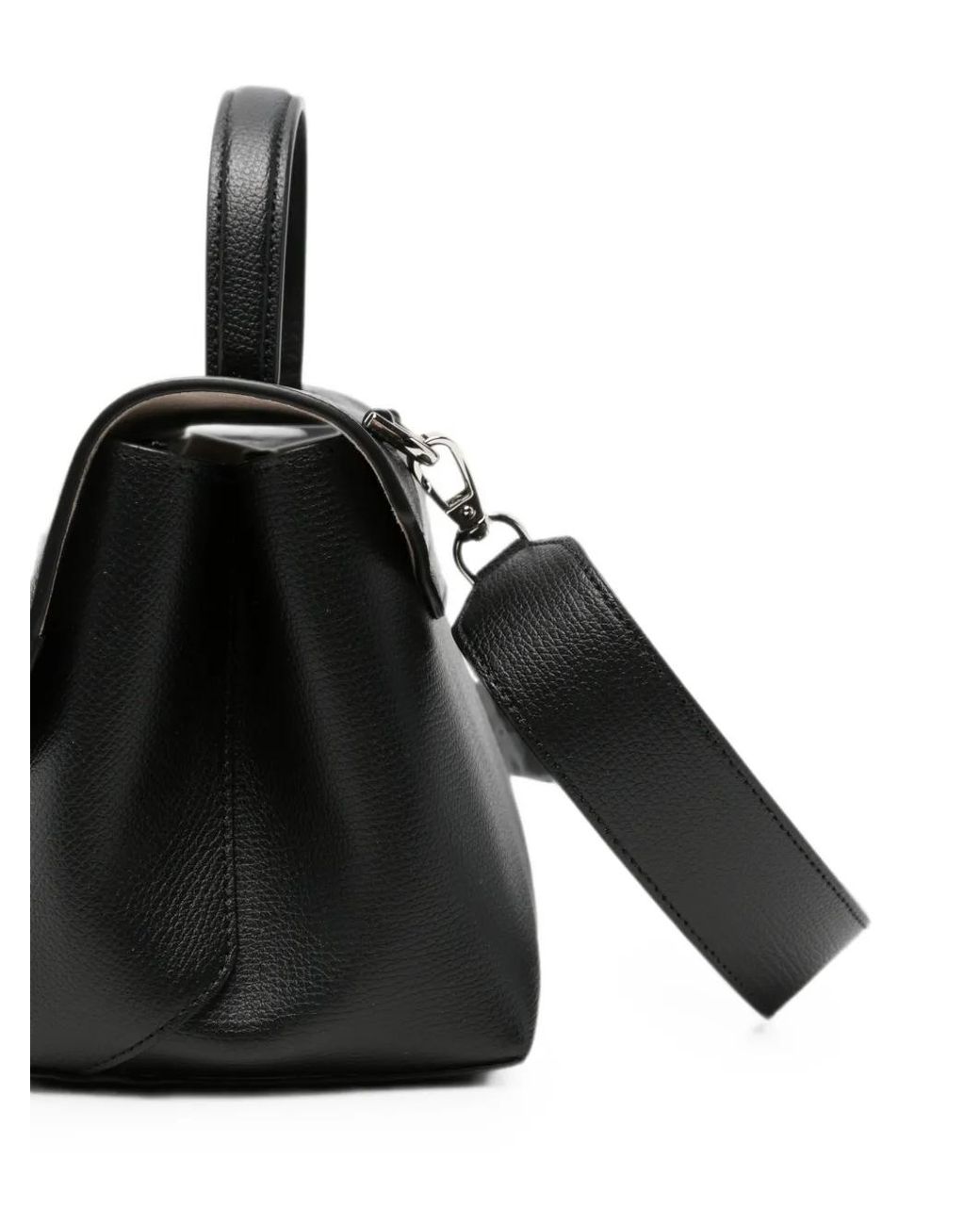 Emporio Armani Black Small Leather Handbag