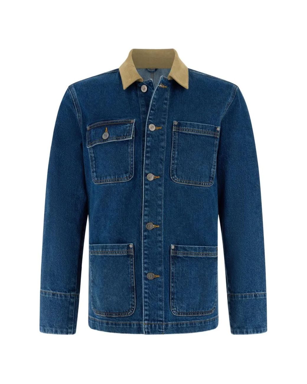 Boggi Blue Shacket for men