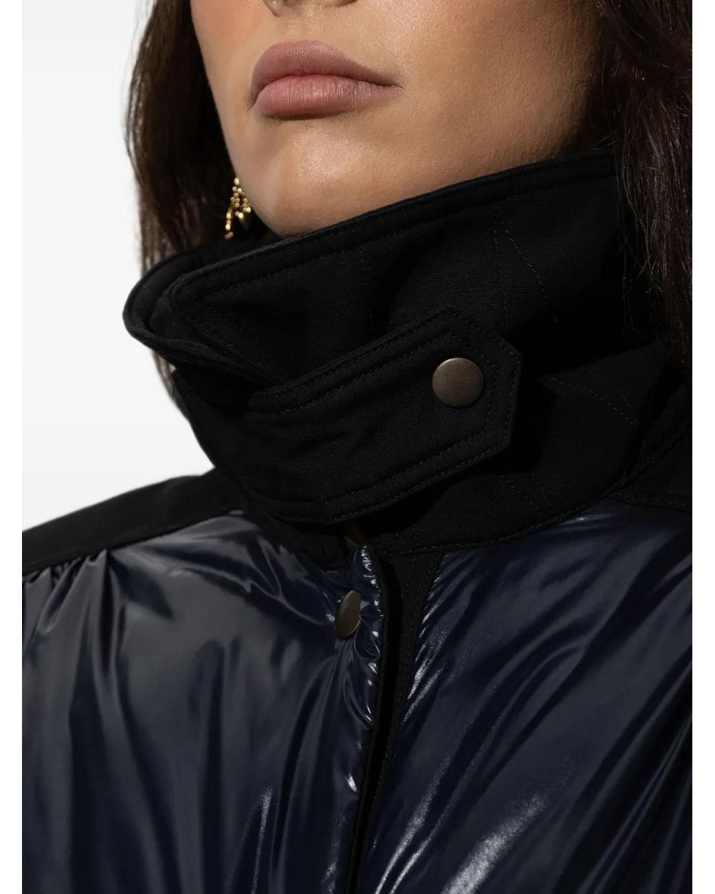 Chloé Blue Long Utilitarian Coat