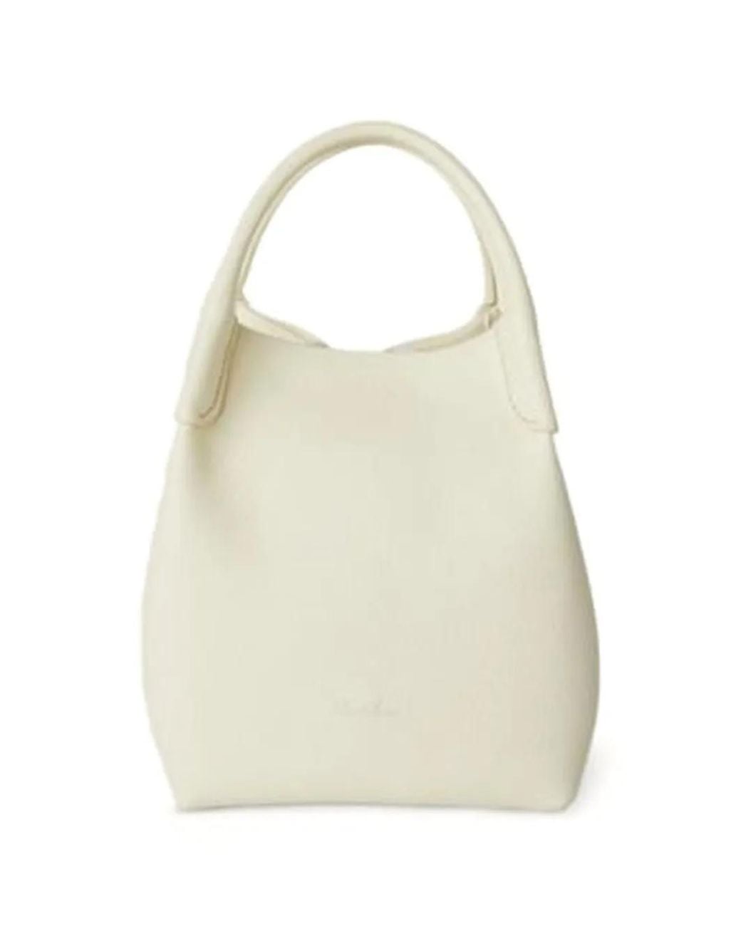 Loro Piana White Bale Tote Bag