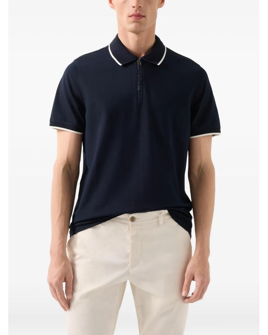Polo Timo di Bogner in Blue da Uomo