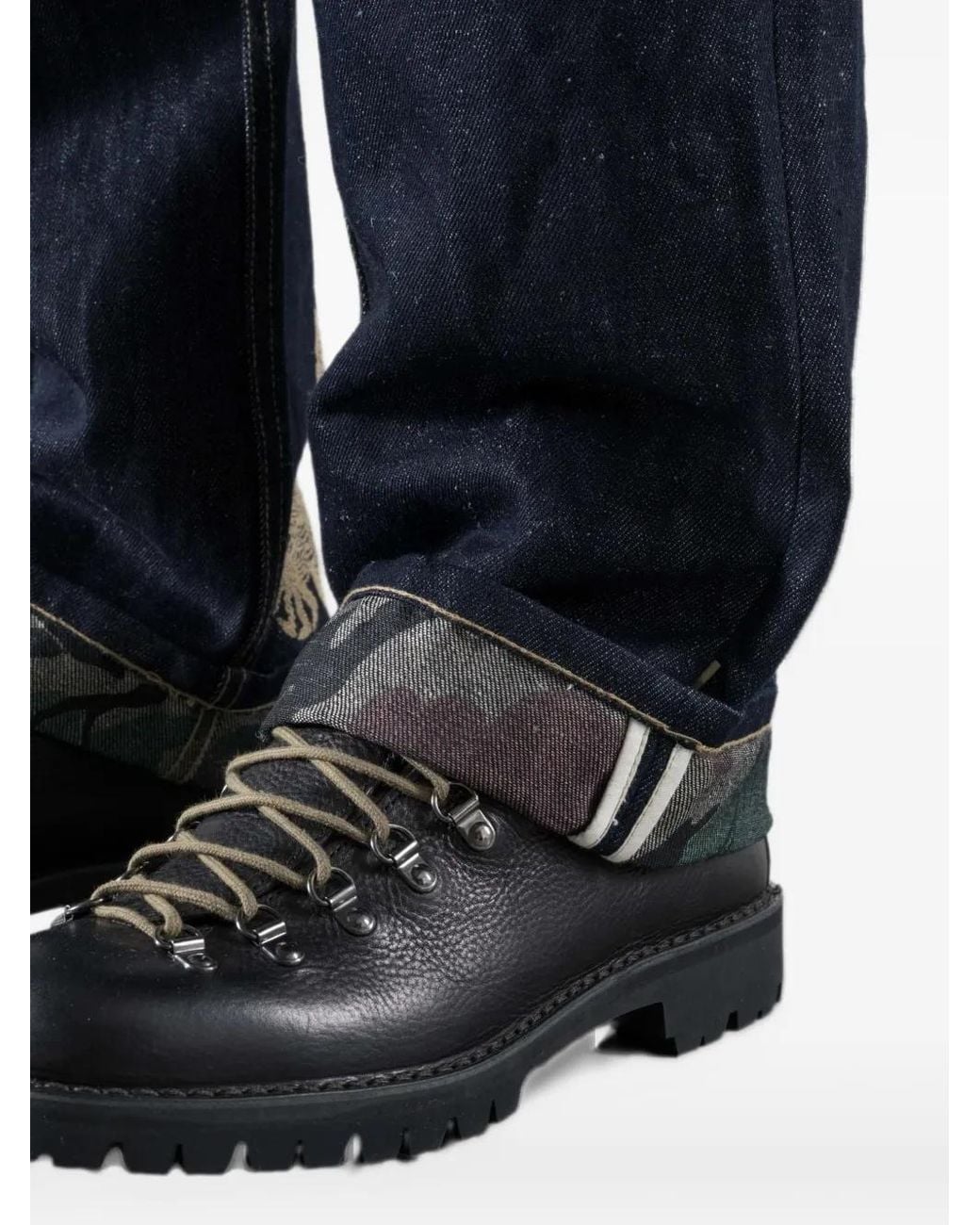 Maharishi Blue Jean À Broderies for men