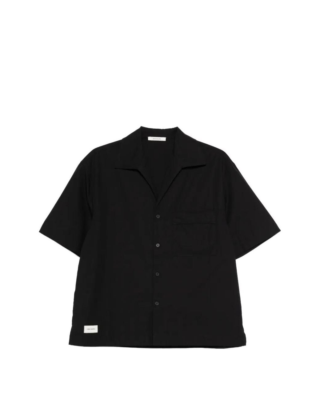 Entire studios Black Pocket Short-Sleeve Shirt