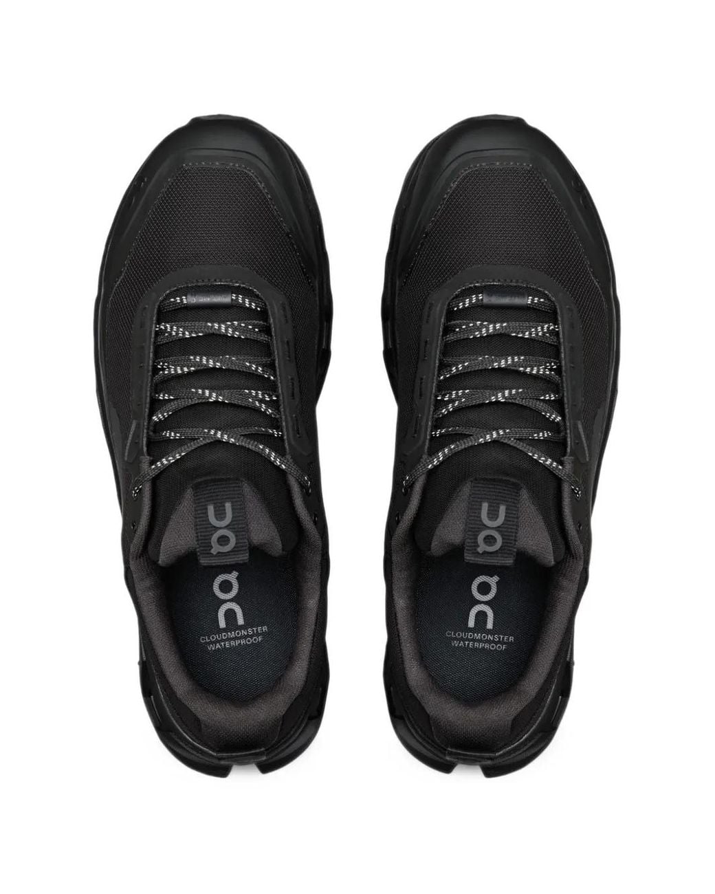 On Shoes Black Cloudmster 1 Waterproof Sneakers for men