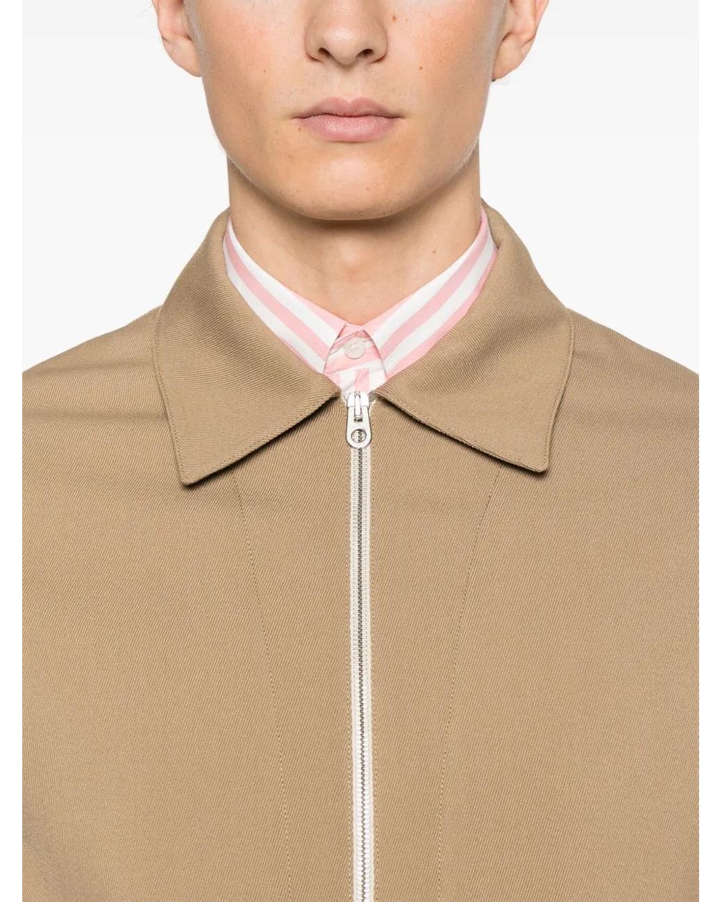 Chaqueta De Sarga Fursac de hombre de color Natural