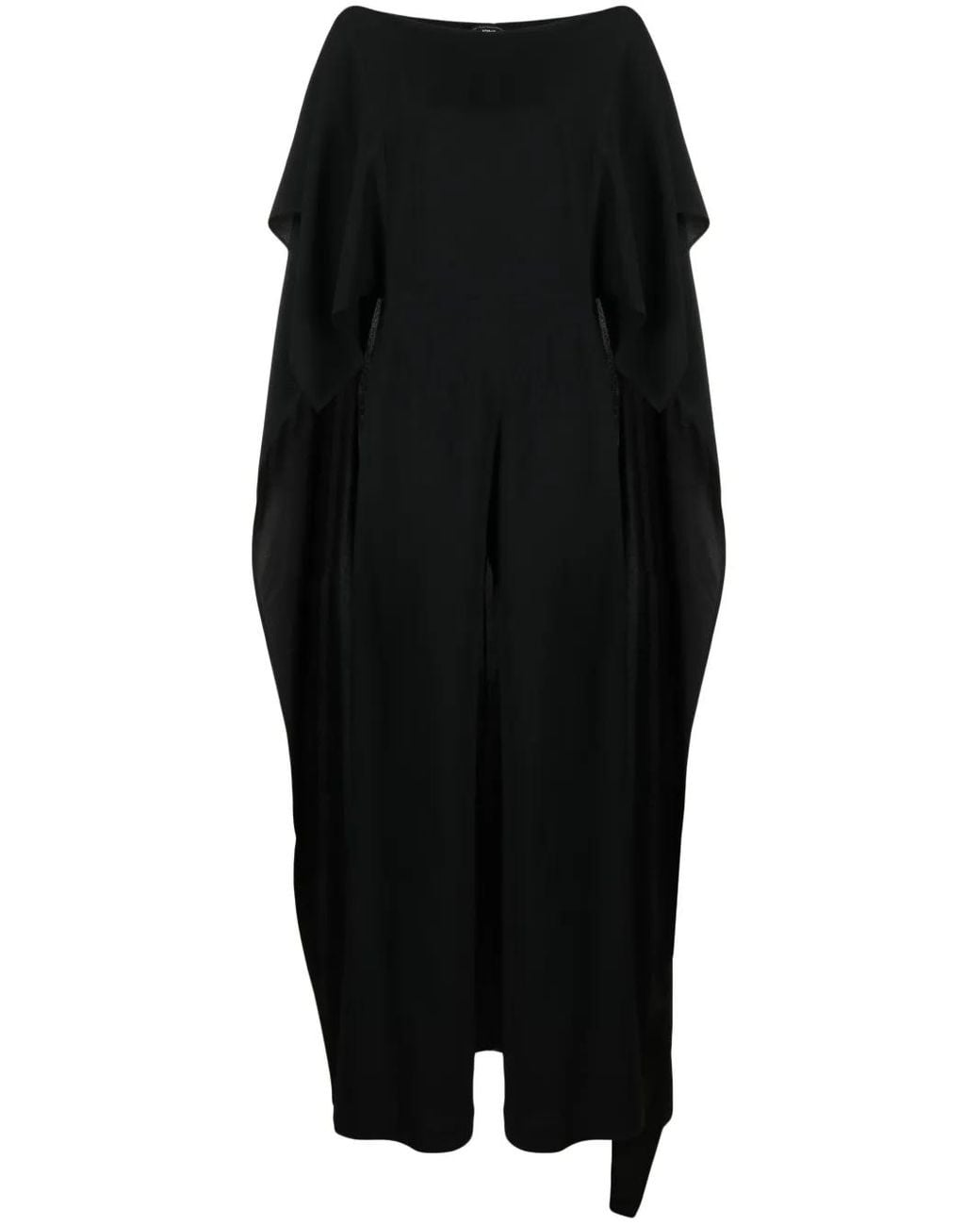 Taller Marmo Black Jerry Wide-Leg Jumpsuit