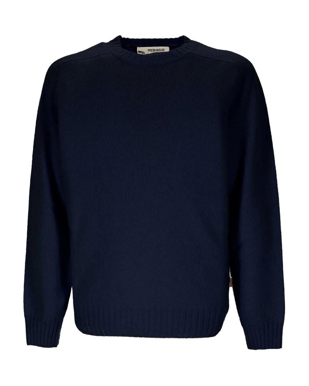 Jersey Gilead De Lana Con Cuello Redondo Sebago de color Blue