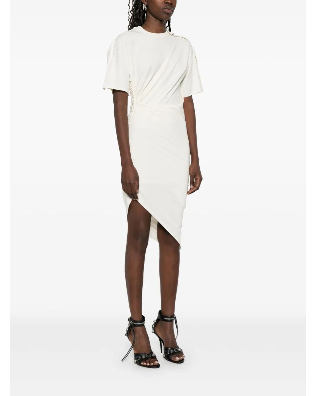 Mugler White Dresses