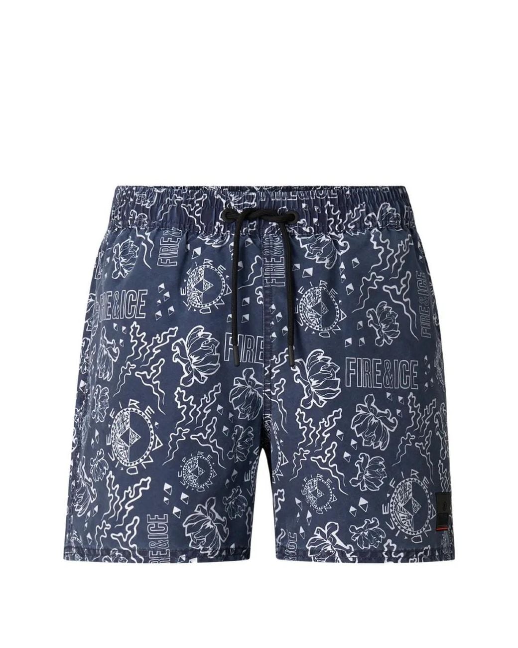 Bogner Fire + Ice Blue Nelson Swim Shorts for men