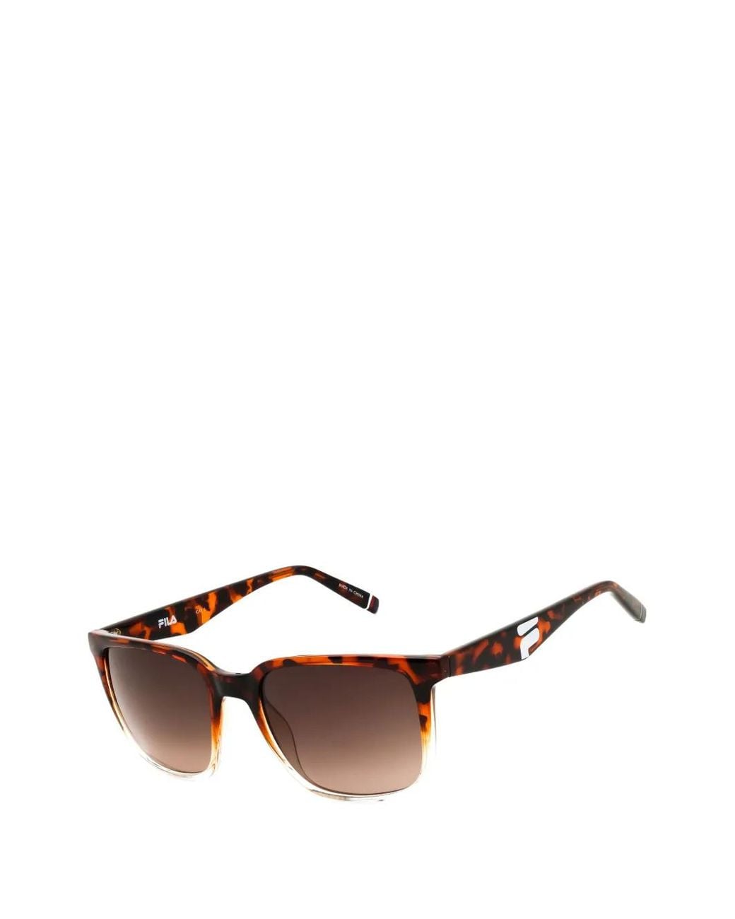 Fila Brown Square-Frame Sunglasses
