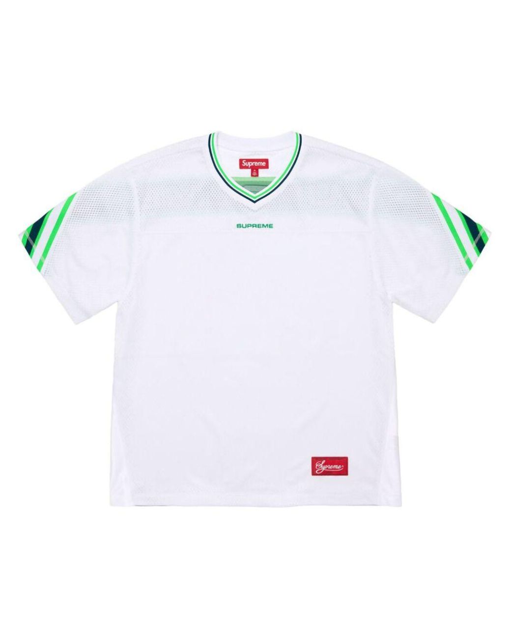 supreme-white-Jacquard-Ribbed-
