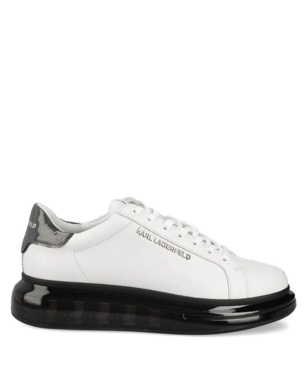 Karl Lagerfeld White Kapri Kushion Sneakers for men