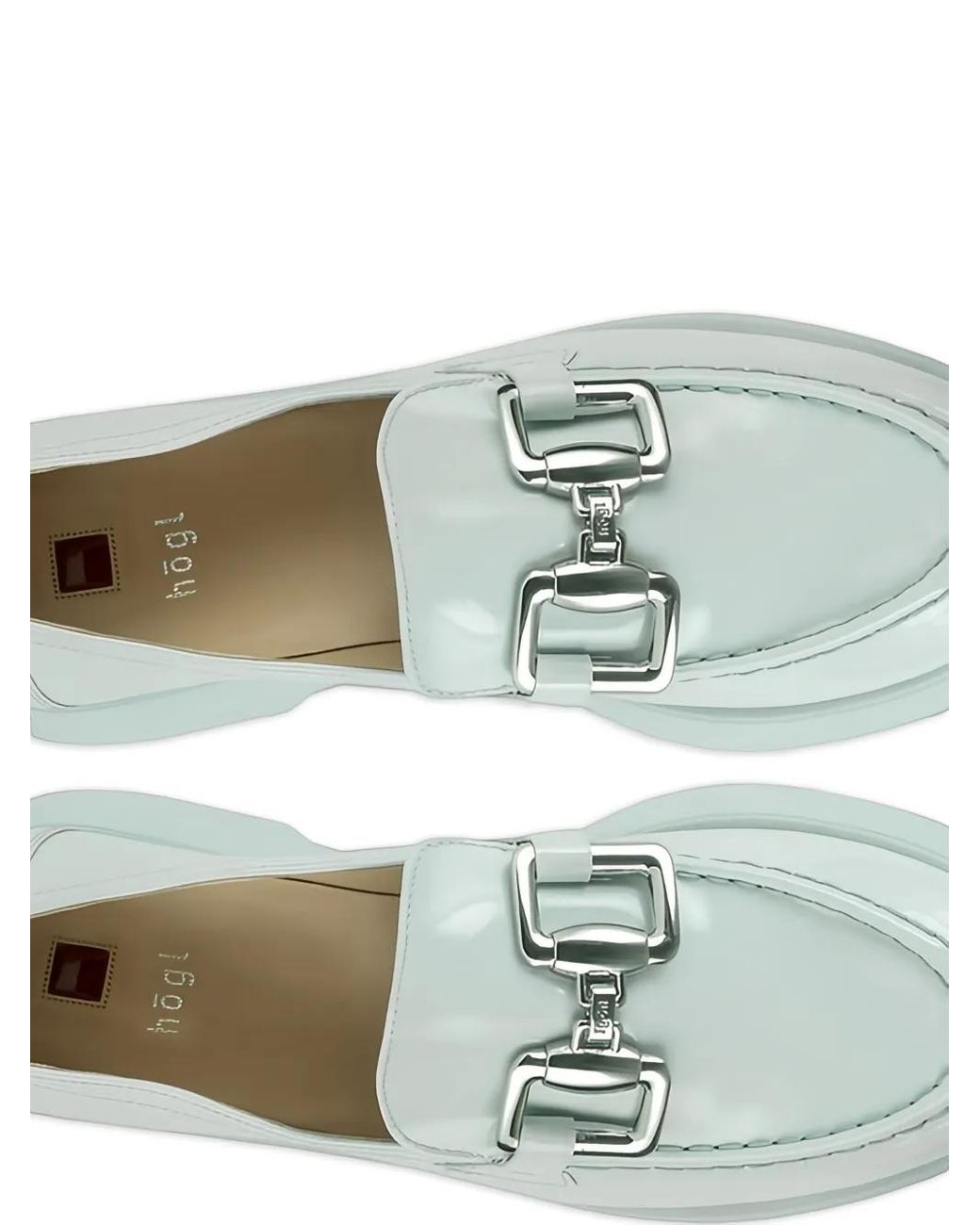 Högl Gray Max Patent-Leather Horsebit Loafers