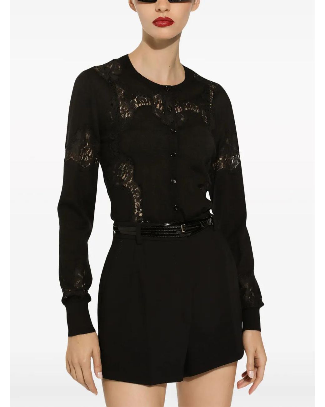 Dolce & Gabbana Black Sweaters