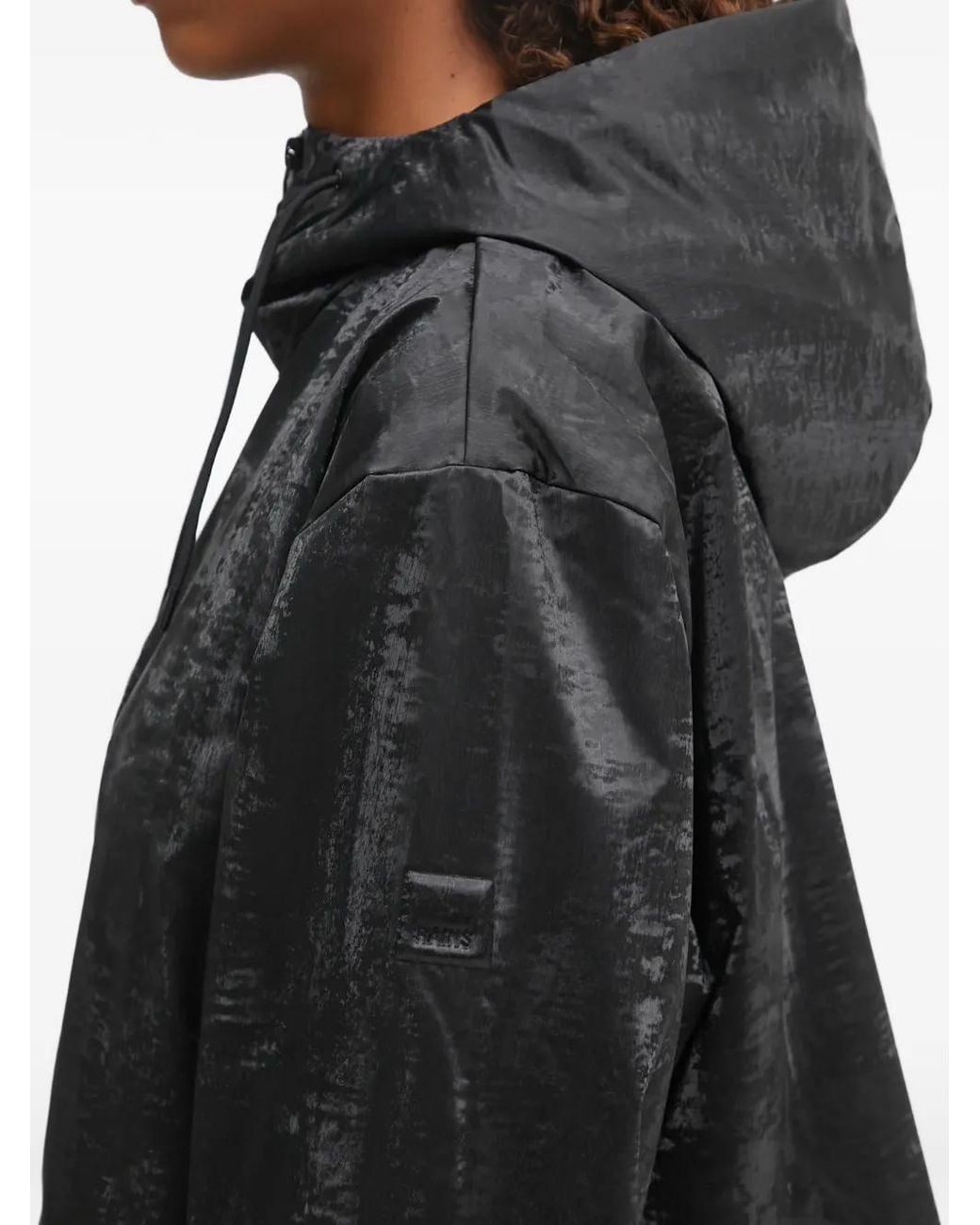 Rains Gray Lohja W3T1 Hooded Zip-Up Jacket