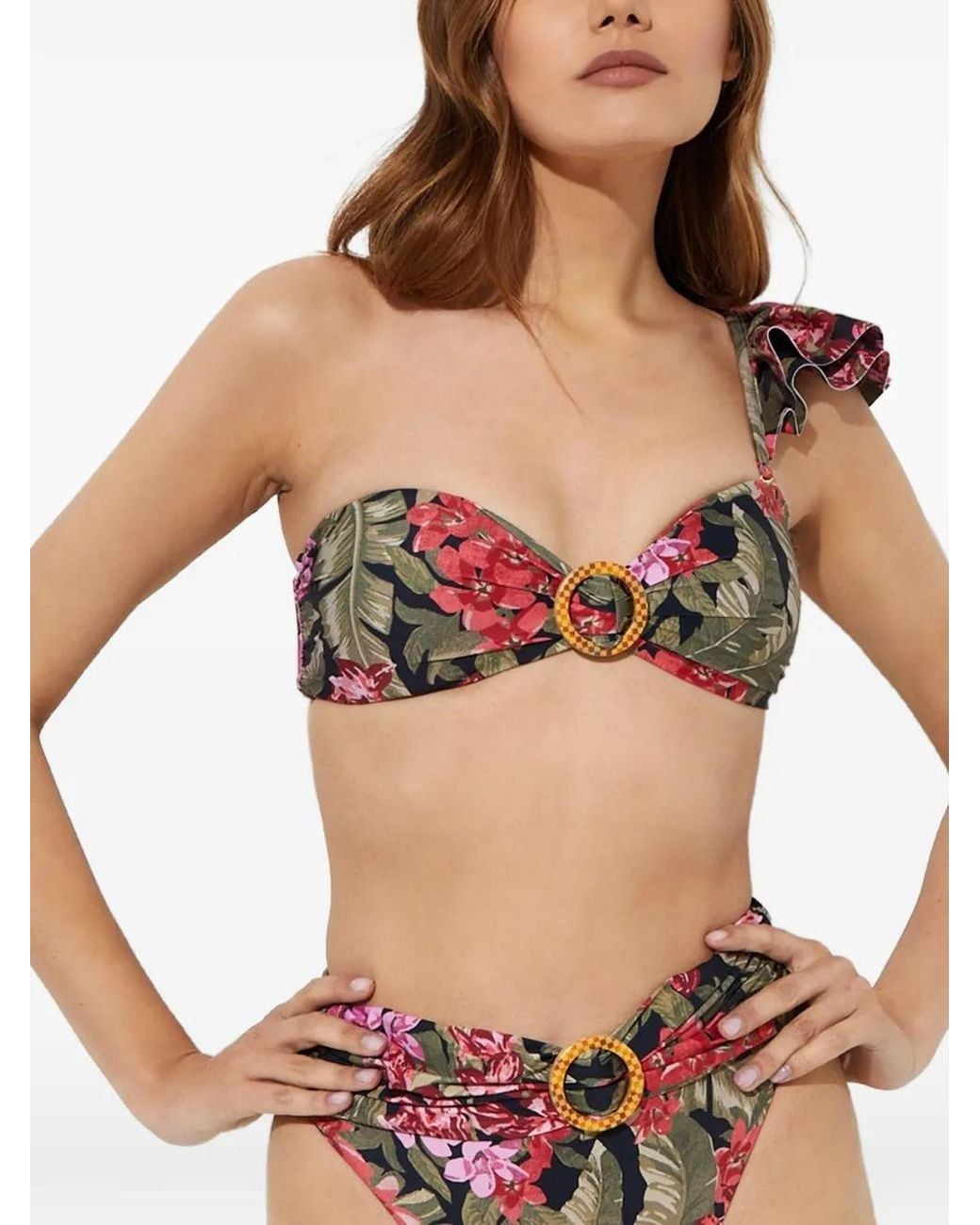 Beach Riot Red Halle Bikini Bottoms