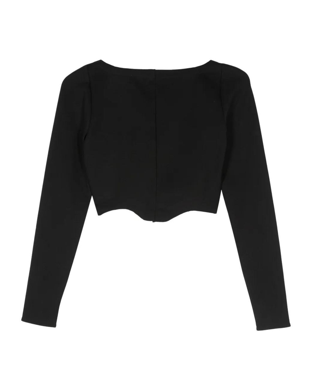 Staud Black Corde Top