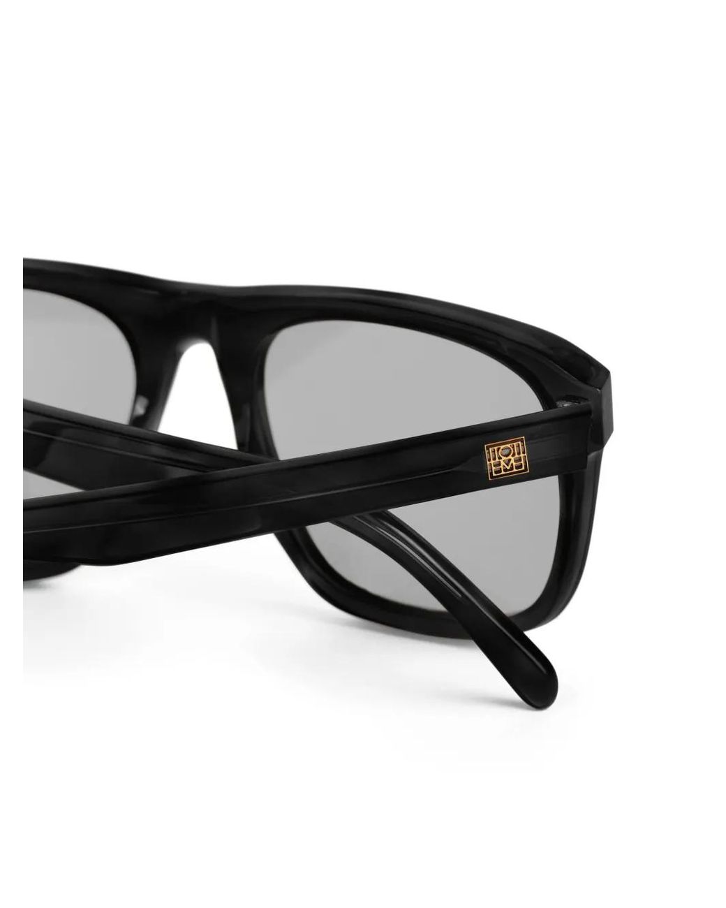 Totême  Black Navigator Sunglasses