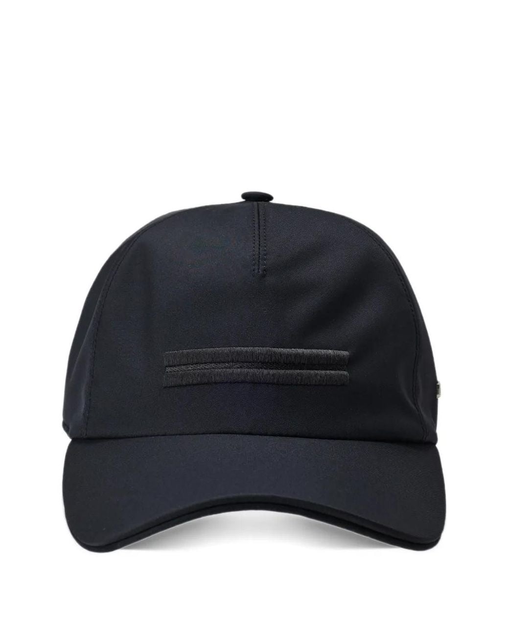 Zegna Blue Microfiber Motorin Baseball Cap for men