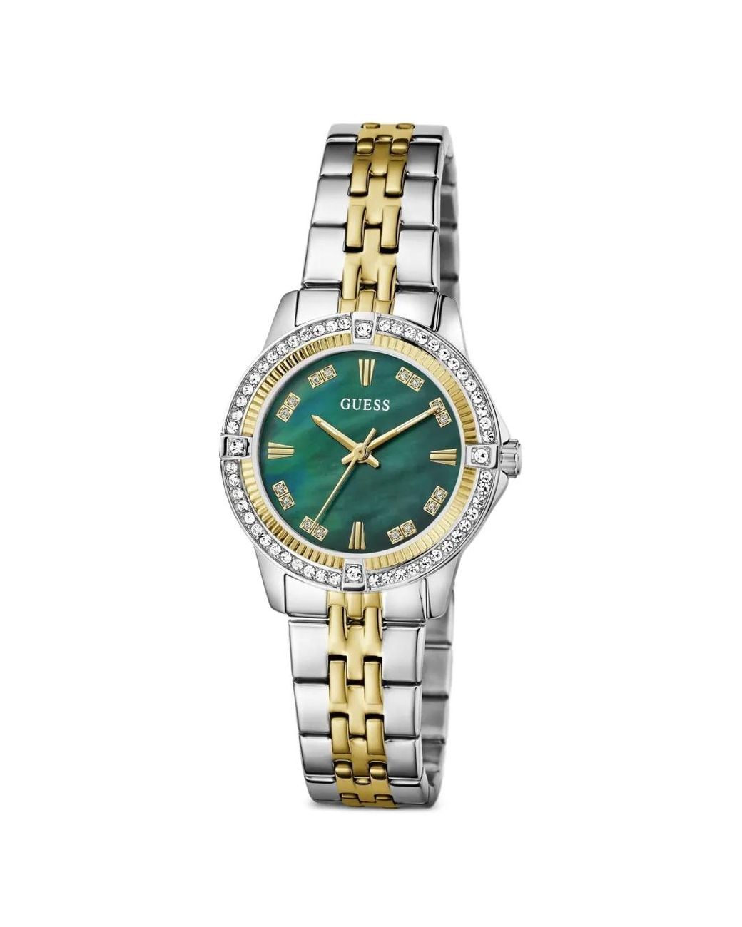 Guess Metallic Colette Crystal-Embellished 32Mm