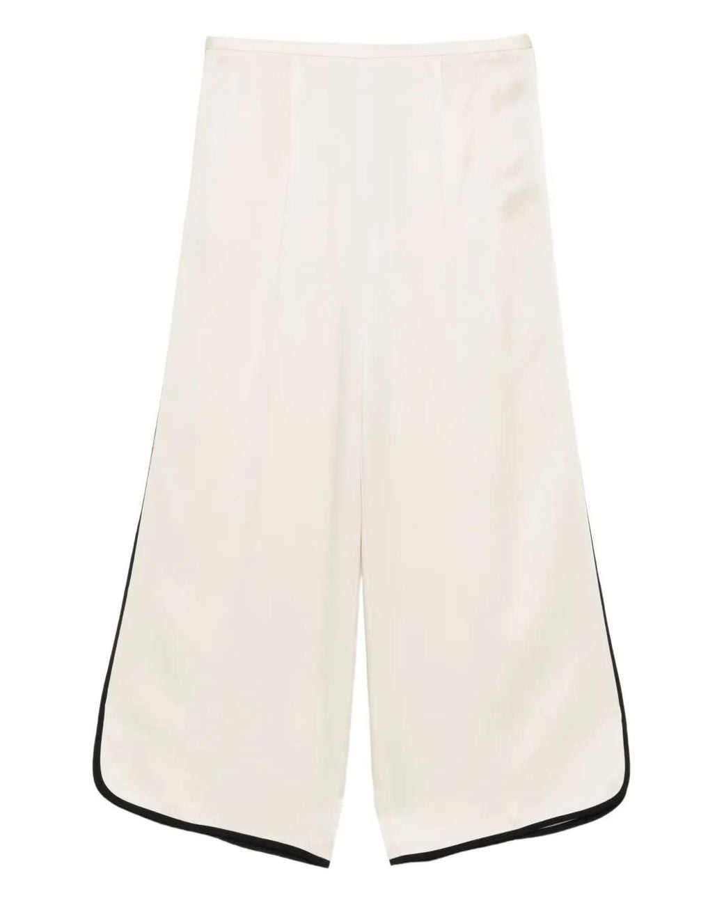 Forte_forte White Cropped Trousers