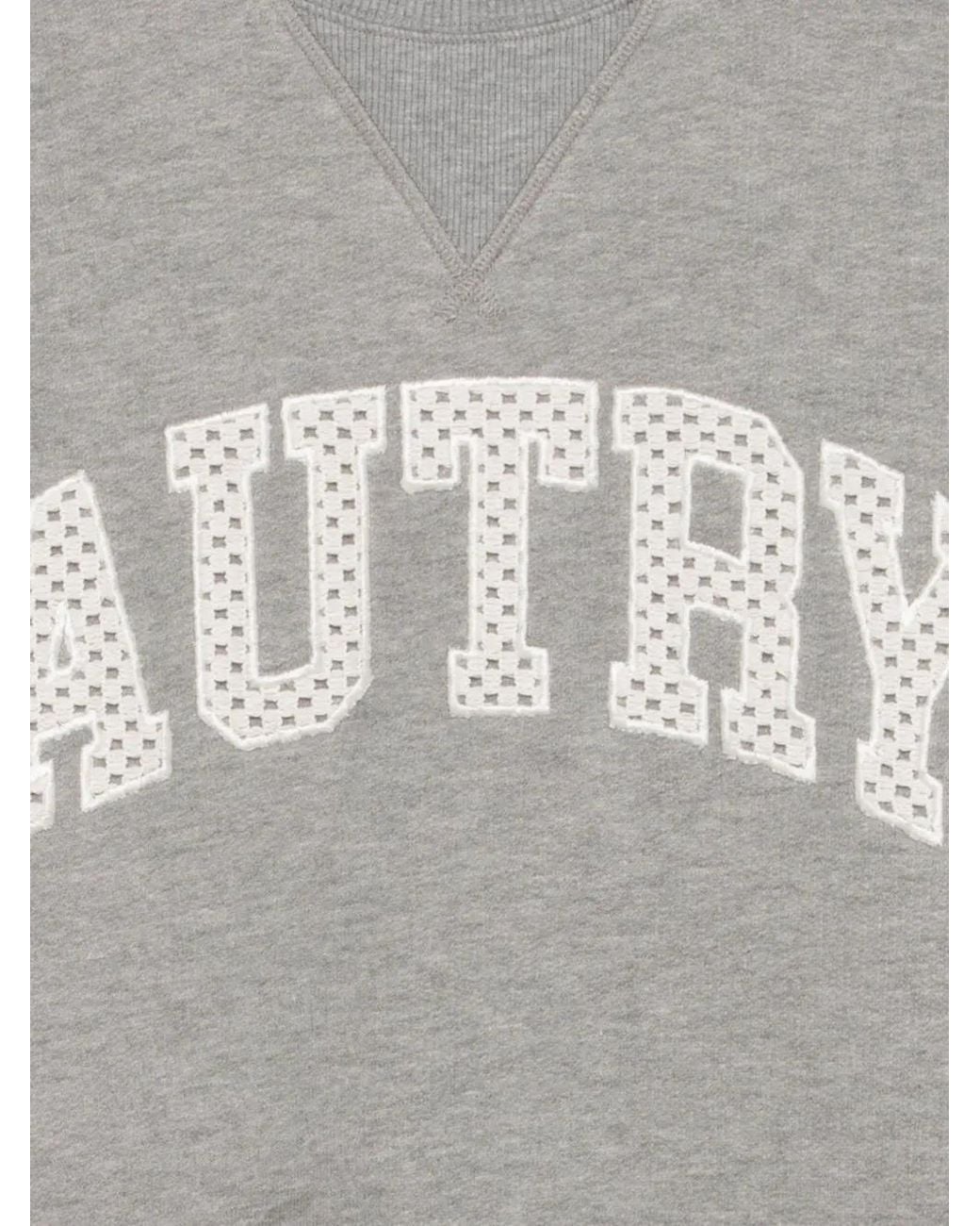 Autry Gray Logo Sweatshirt