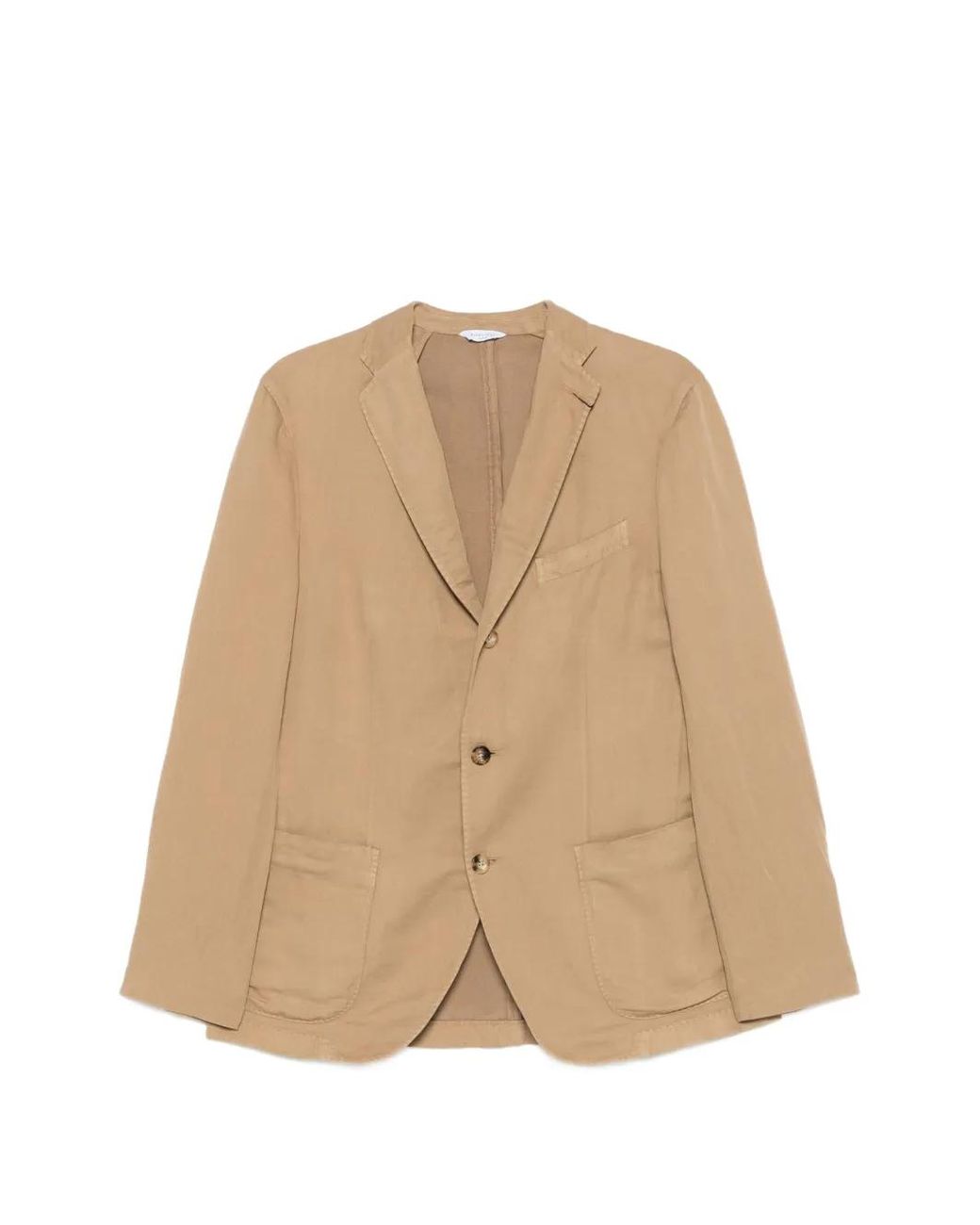 Boglioli Natural Notched-Lapel Blazer for men