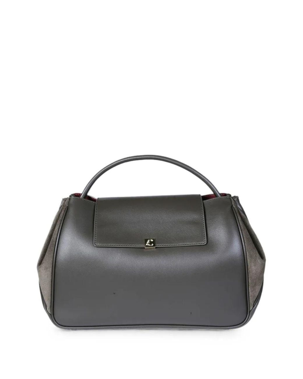 Coccinelle Black Pansy Leather Cross Body Bag