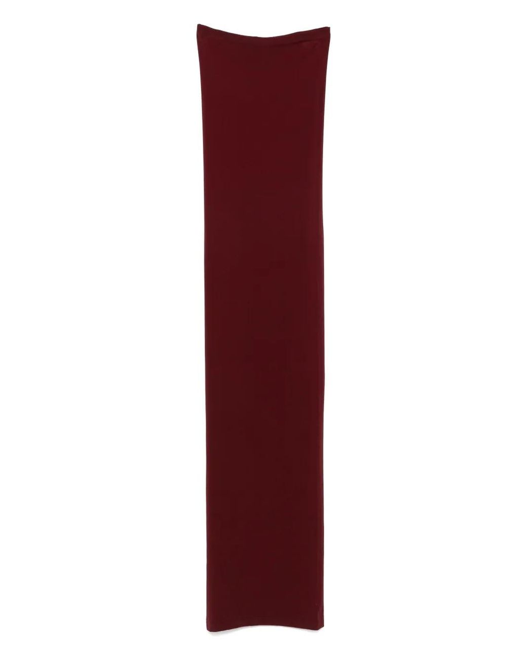 Wolford Purple Strapless Maxi Dress