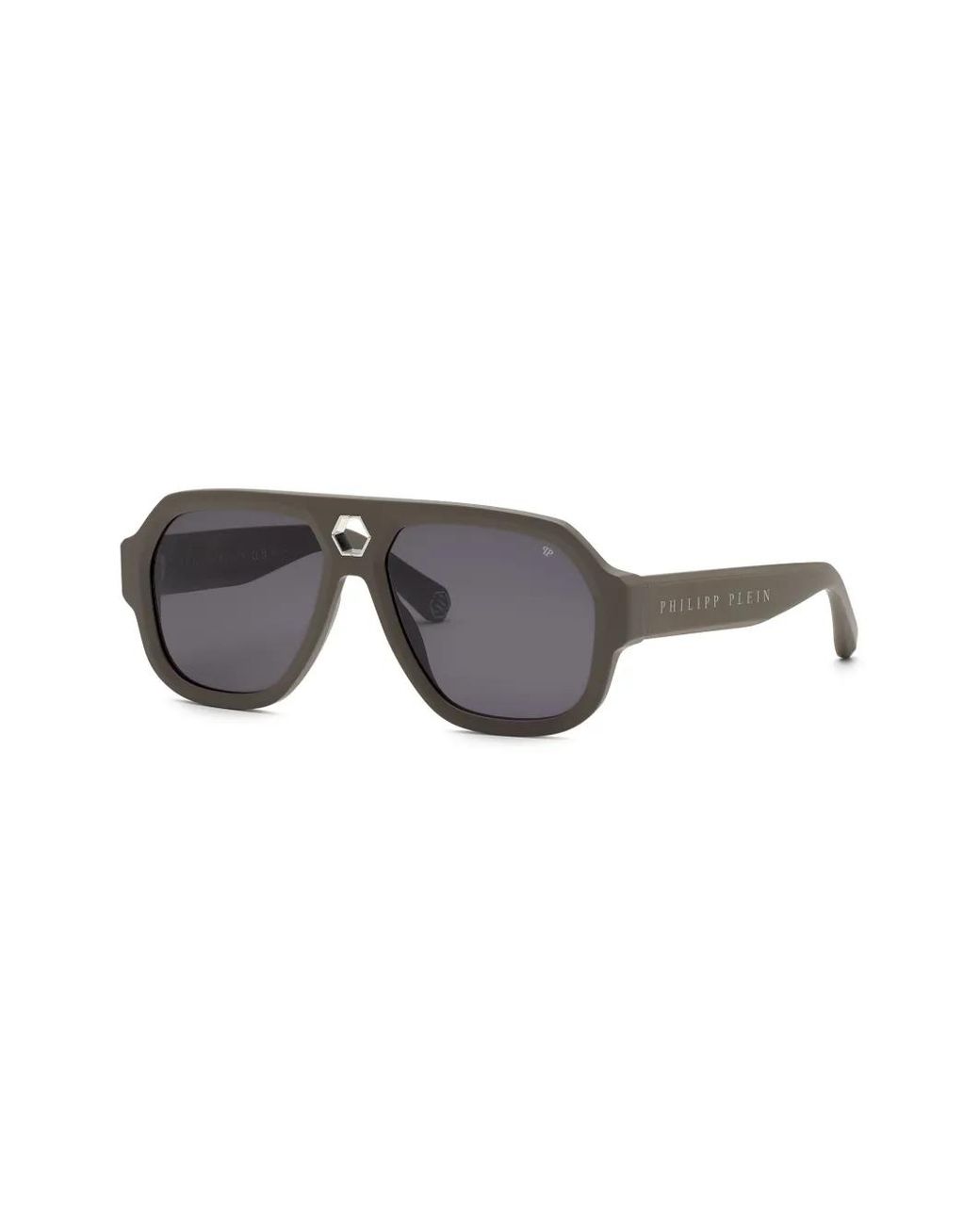 Philipp Plein Gray Starlight Sunglasses for men