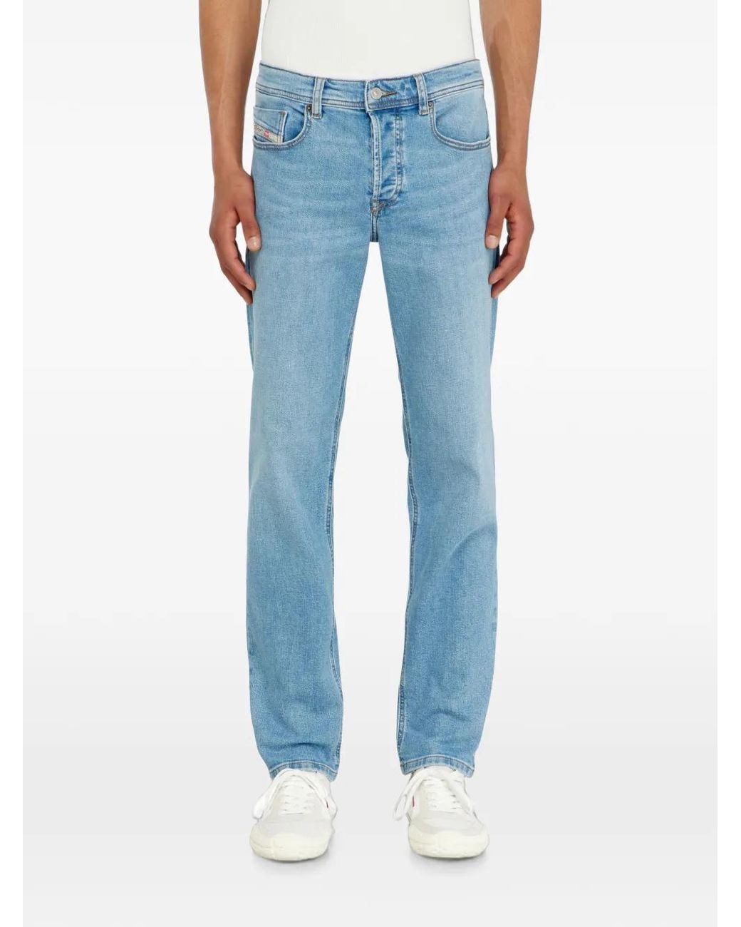 DIESEL Blue Regular Jeans Regular-Waist 2023 D-Finitive for men