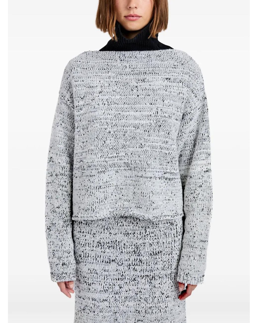 Proenza Schouler Gray Maddox Sweater