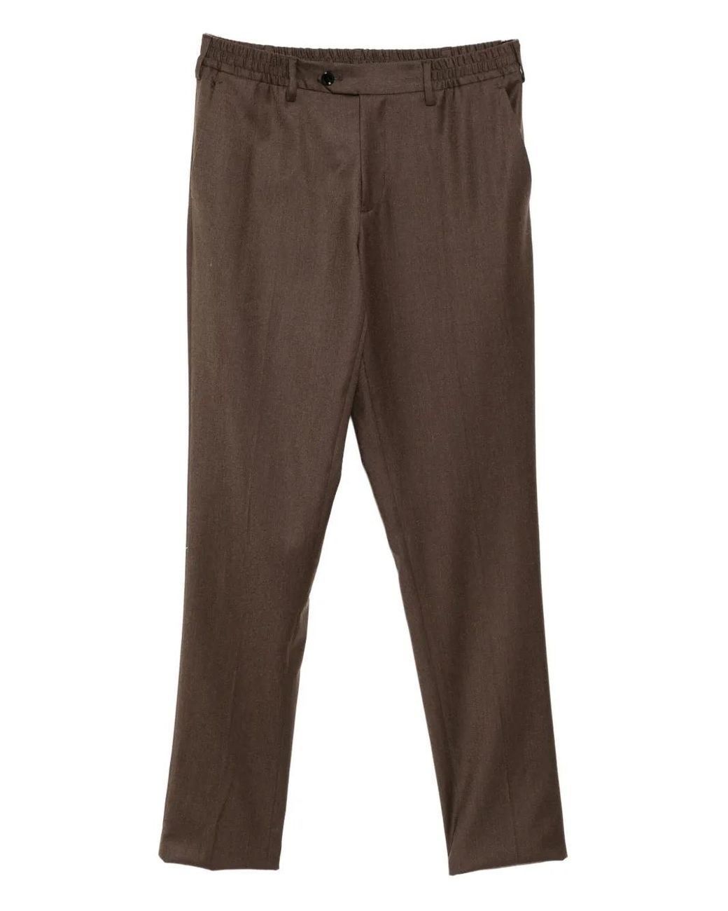 Lardini Gray Tapered Trousers for men