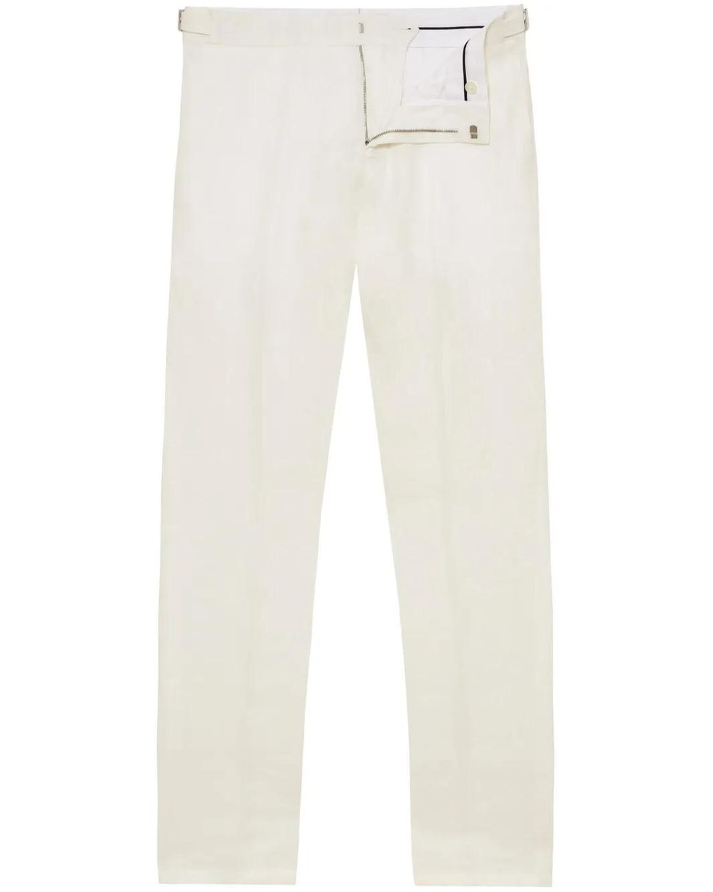 Orlebar Brown White Griffon Tailored Trousers for men