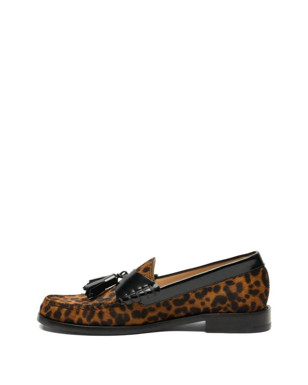 Stuart Weitzman Brown Lottie Loafers