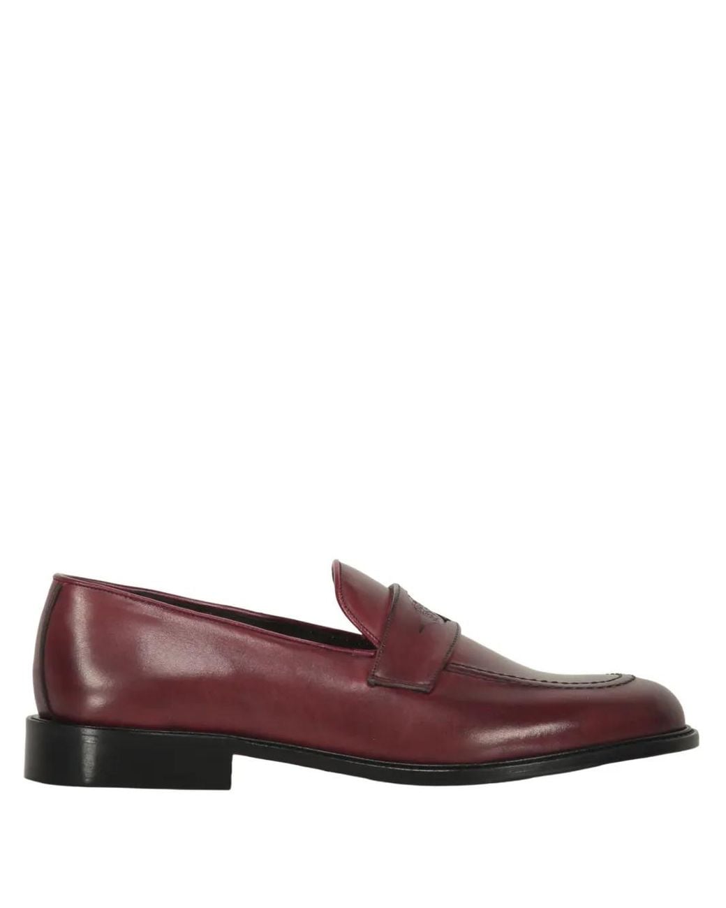 Bruno Magli Brown Leather Loafers for men