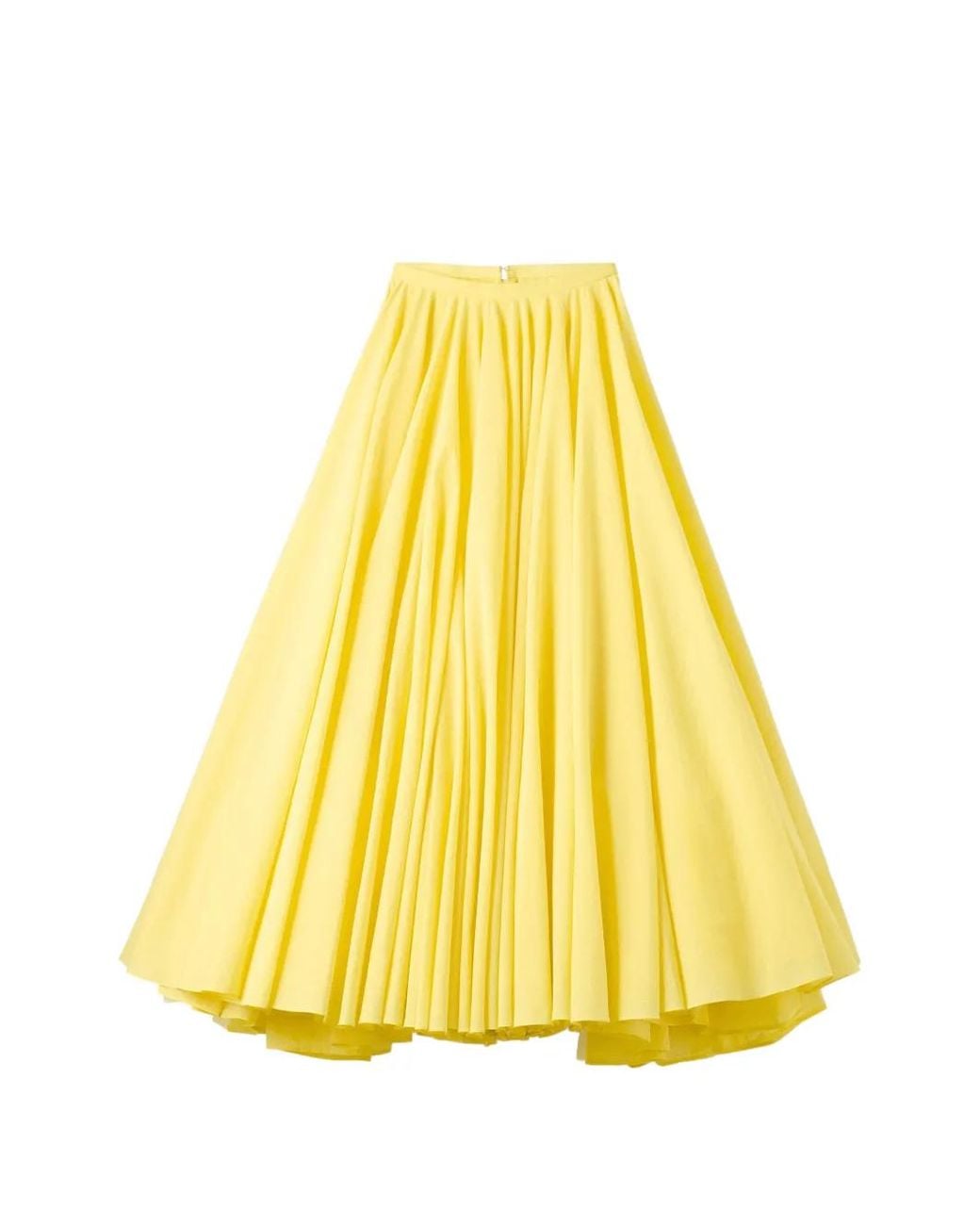 Jacquemus The Paysan Flared Rok in het Yellow