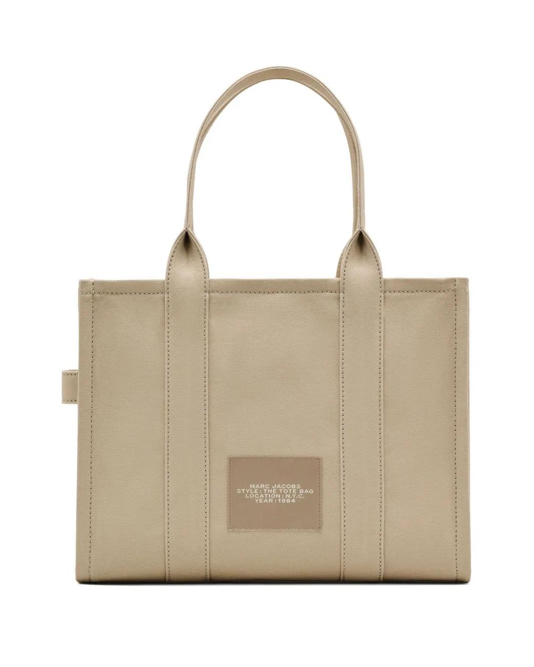MARC JACOBS トートバッグ ナチュラル Marc Jacobs The Large Tote Bag in Natural | Lyst