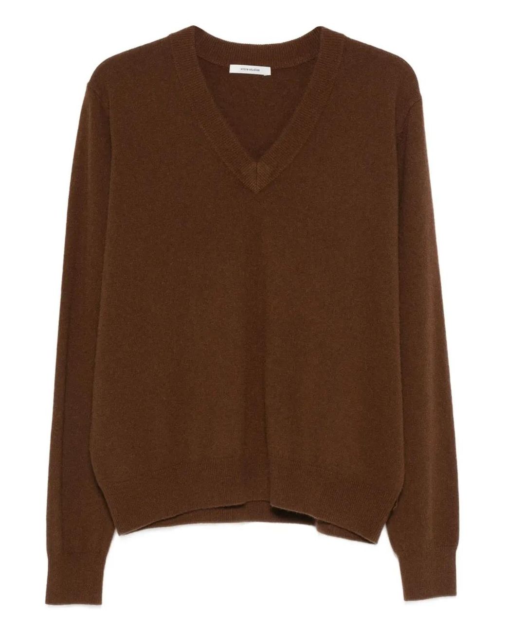 Entire studios Brown V-Neck Sweater